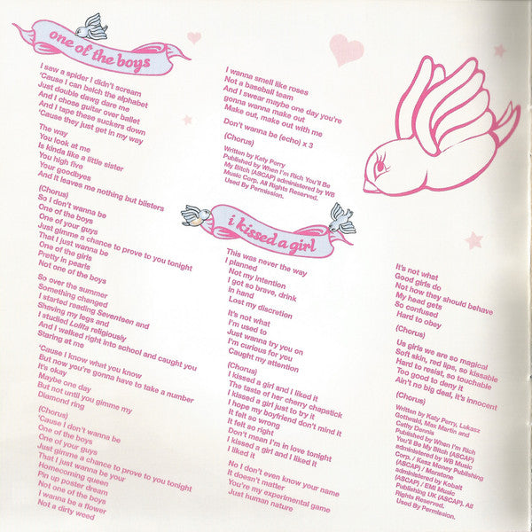 Katy Perry : One Of The Boys (CD, Album, Son)