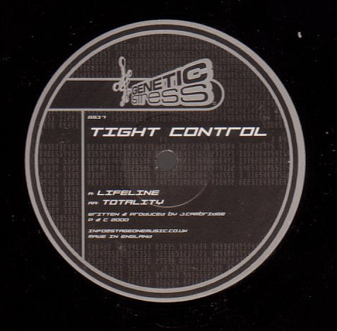 Tight Control : Lifeline / Totality (12")