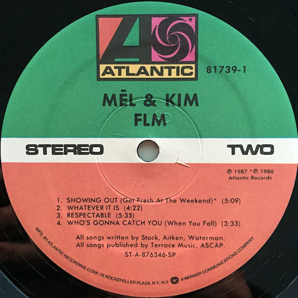 Mel & Kim : FLM (LP, Album)