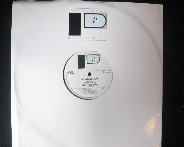 Paradise A.M. Featuring Celia Jones : The First Time (12")