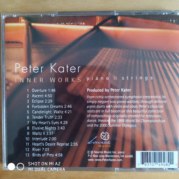 Peter Kater : Inner works (CD, Album)