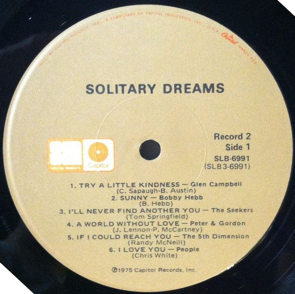 Various : Solitary Dreams (2xLP, Comp)