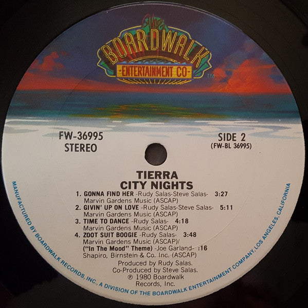 Tierra : City Nights (LP, Album)