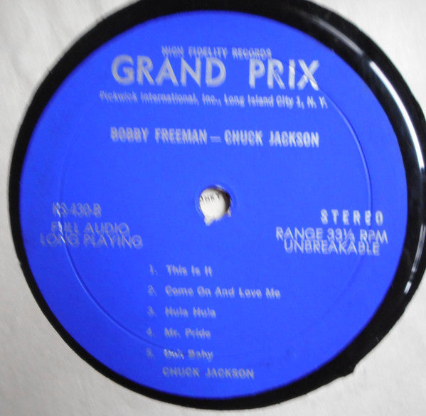 Bobby Freeman / Chuck Jackson : Bobby Freeman - Chuck Jackson (LP, Comp)