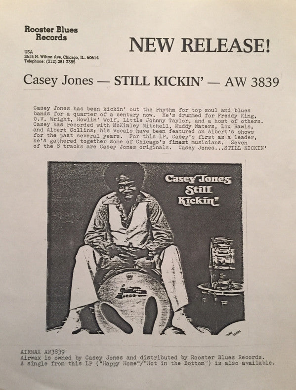 Casey Jones (2) : Still Kickin' (LP)