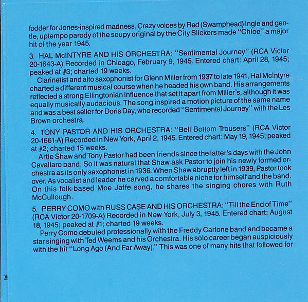 Various : Nipper's Greatest Hits - The 40's Volume 2 (CD, Comp)