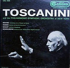 The New York Philharmonic Orchestra : Toscanini (LP)