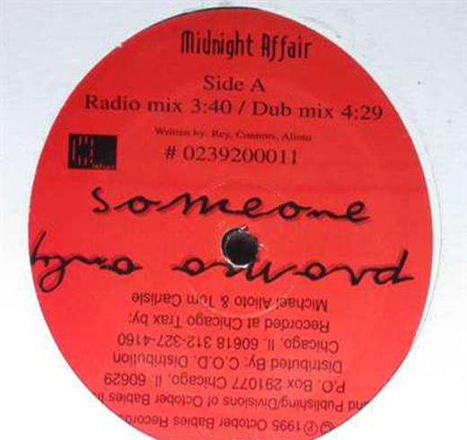 Midnight Affair (2) : Someone (12", Promo)