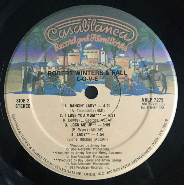 Robert Winters And Fall : L-O-V-E (LP, Album, Hau)