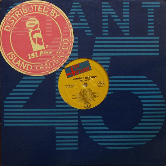 Double Destiny : Prove It (12", Promo)