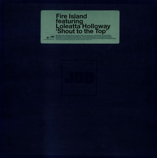 Fire Island Featuring Loleatta Holloway : Shout To The Top (2x12", Promo)