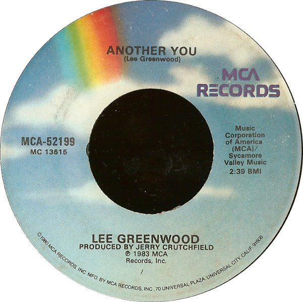 Lee Greenwood : I.O.U. (7", Single)
