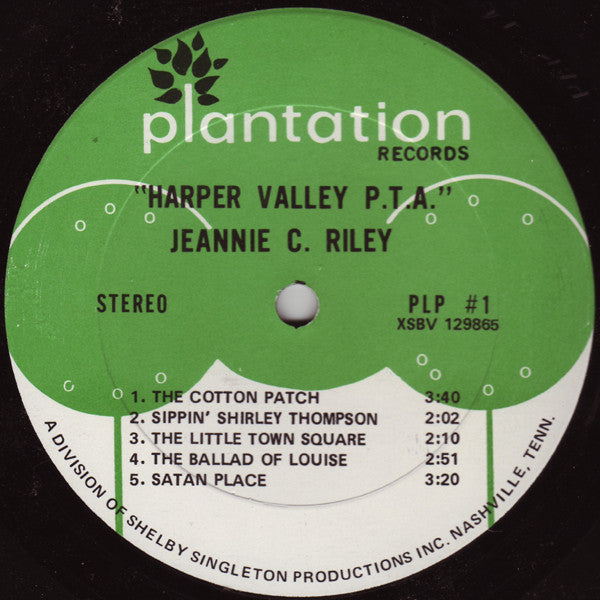 Jeannie C. Riley : Harper Valley P.T.A. (LP, Album)