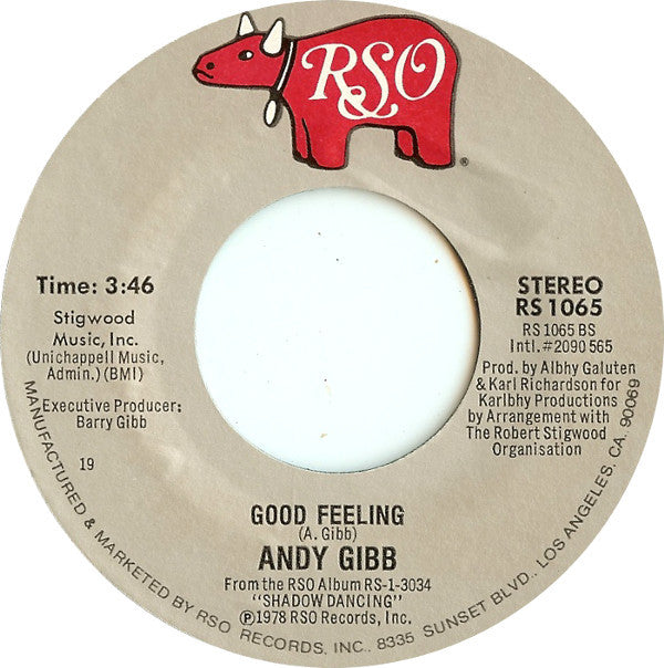 Andy Gibb And Victoria Principal : All I Have To Do Is Dream / Good Feeling (7", Single, Styrene, 19)