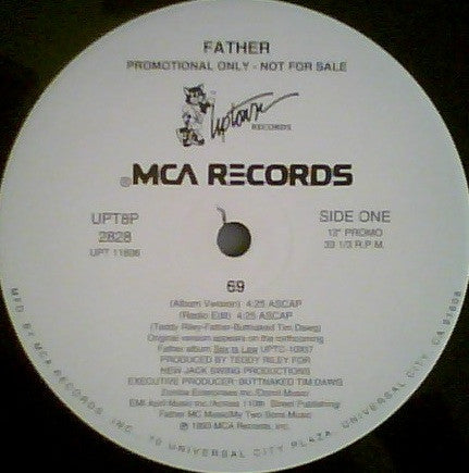 Father MC : 69 (12", Single, Promo)