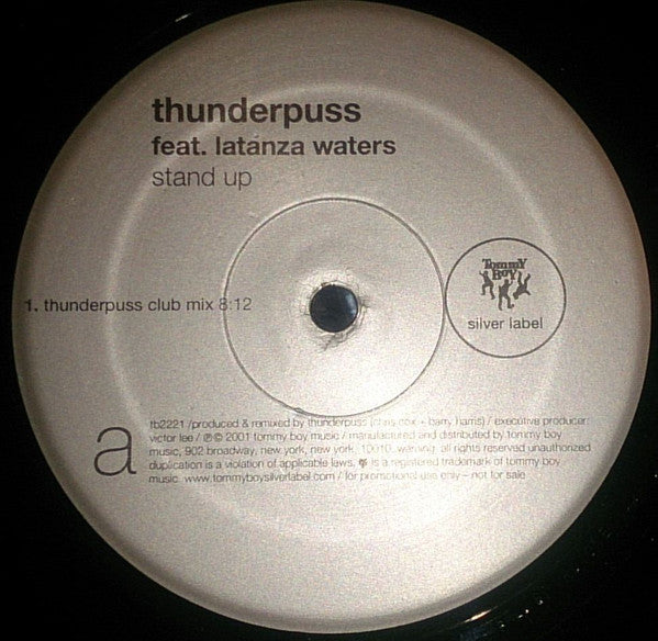 Thunderpuss : Stand Up (12", Promo)