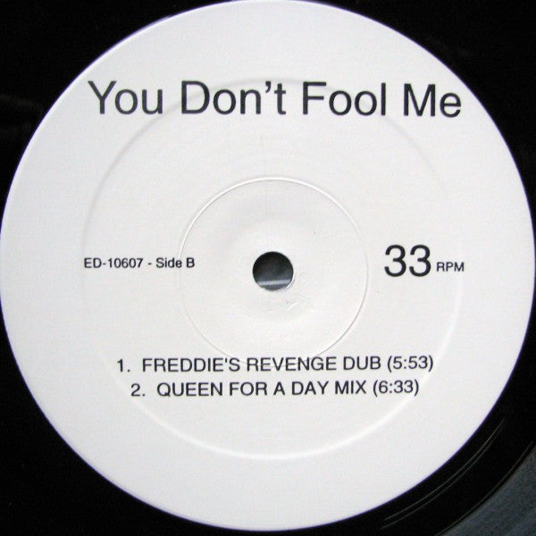 Queen : You Don't Fool Me (12", Maxi)