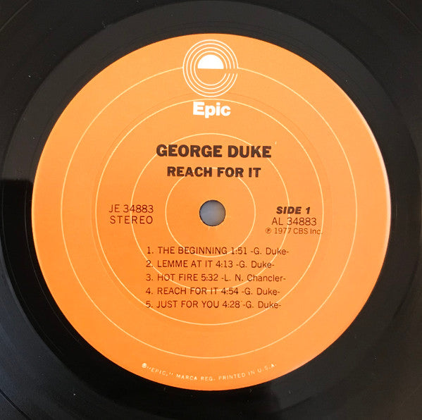 George Duke : Reach For It (LP, Album, Ter)