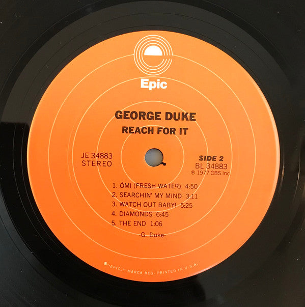 George Duke : Reach For It (LP, Album, Ter)