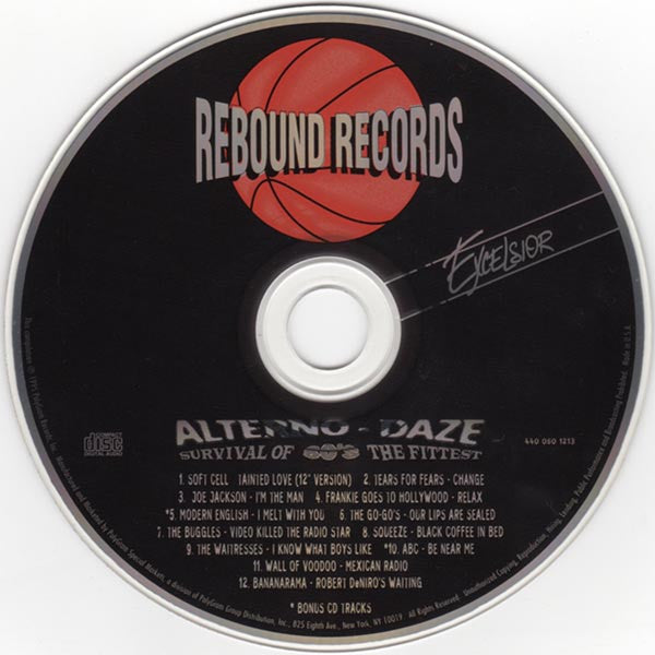 Various : Alterno-Daze: Survival Of The Fittest - 80's (CD, Comp)