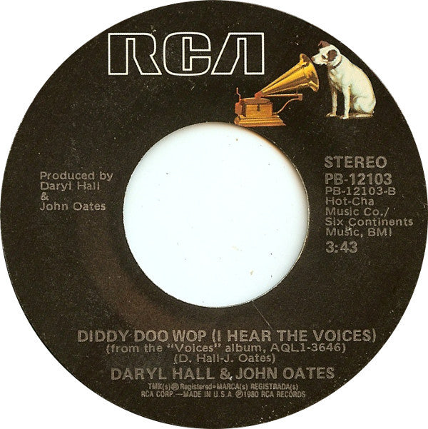 Daryl Hall & John Oates : You've Lost That Lovin' Feelin' (7", Single, Styrene, Ind)