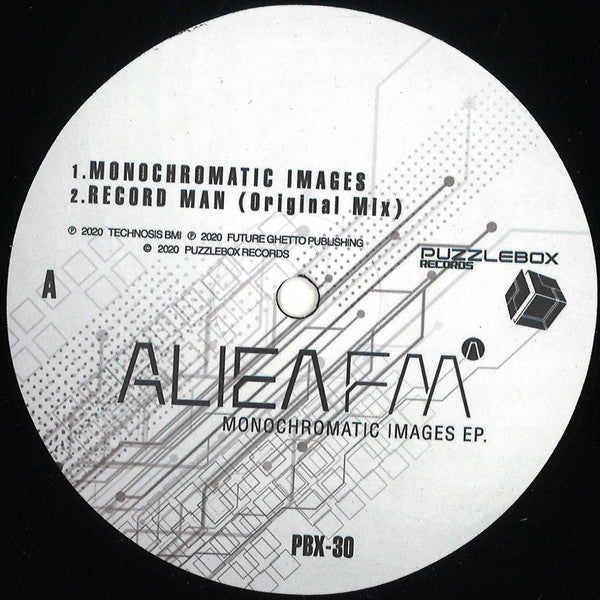 Alien FM : Monochromatic Images EP (12", EP)