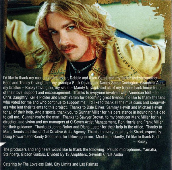 Bucky Covington : Bucky Covington (CD, Album)