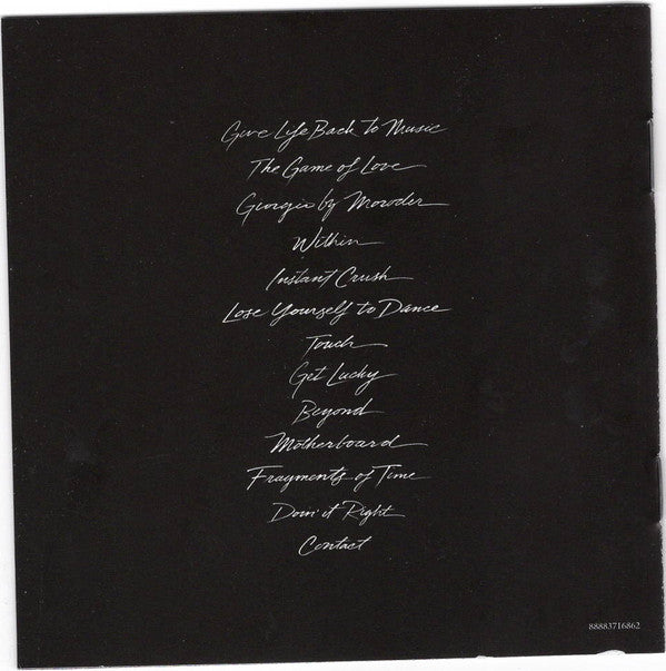 Daft Punk : Random Access Memories (CD, Album, RE)
