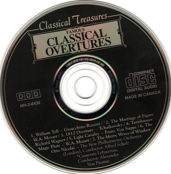Various : Famous Classical Overtures (CD, Comp)