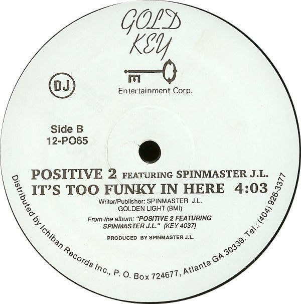 Positive Two Featuring Spinmaster JL : Beware (12", Promo)