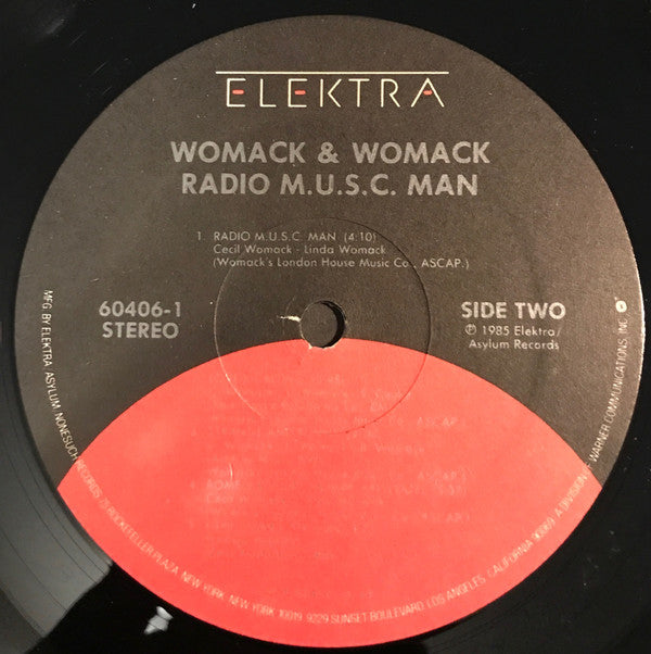 Womack & Womack : Radio M.U.S.C. Man (LP, Album)
