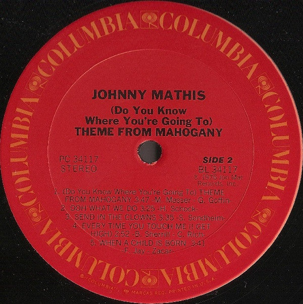 Johnny Mathis : I Only Have Eyes For You (LP, Album, San)