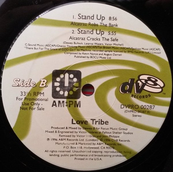 Love Tribe : Stand Up (12", Promo)