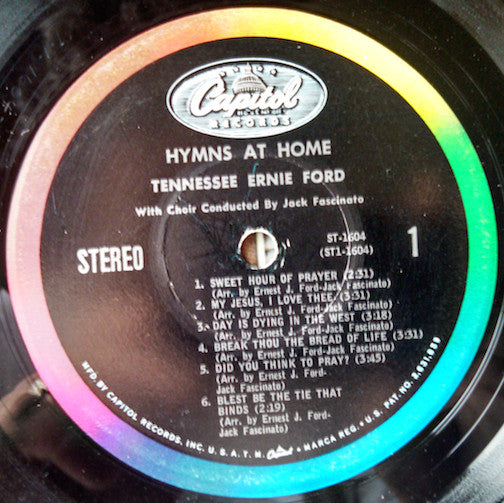 Tennessee Ernie Ford : Hymns At Home (LP)