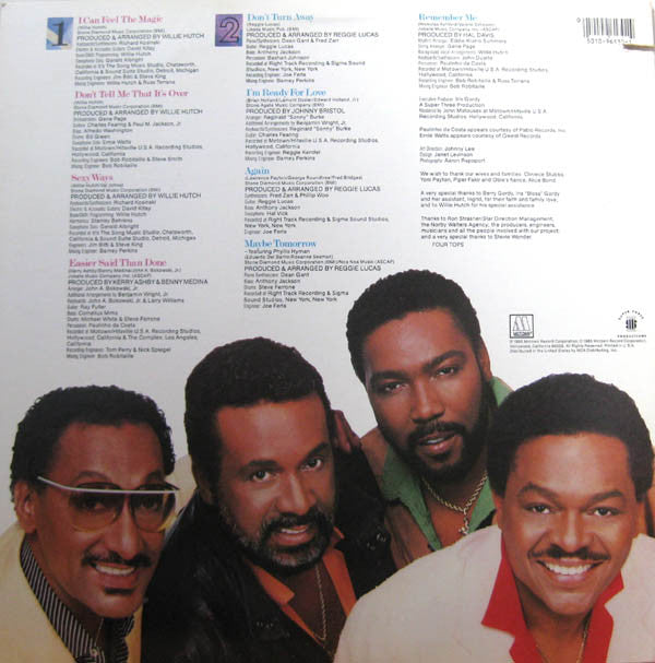 Four Tops : Magic (LP, Album)