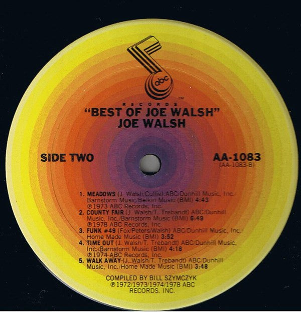 Joe Walsh : The Best Of Joe Walsh (LP, Comp, San)