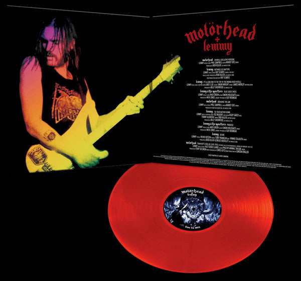 Motörhead + Lemmy : Live To Win (LP, Comp, Ltd, Red)