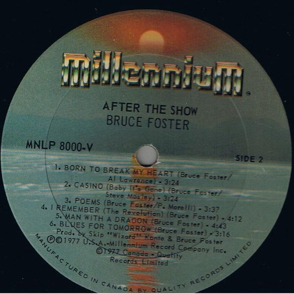 Bruce Foster : After The Show (LP, Album)