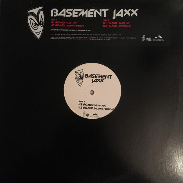 Basement Jaxx : Romeo (12", Promo)