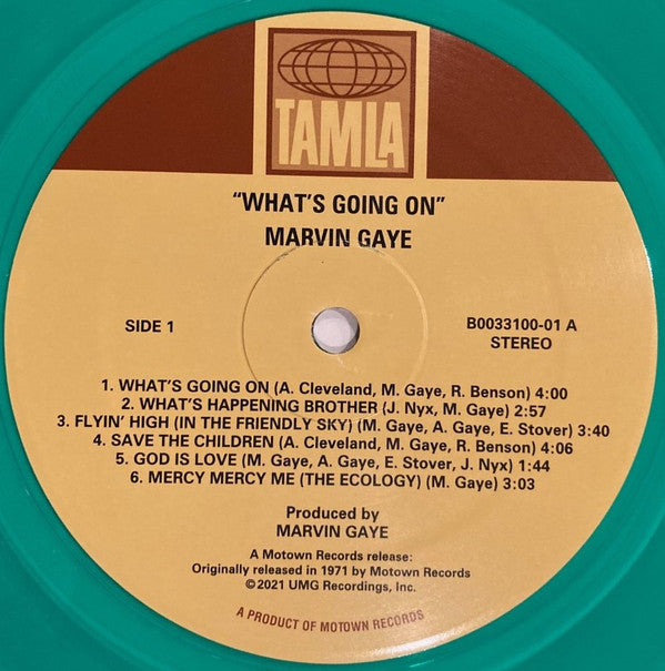Marvin Gaye : What's Going On (LP, Album, Ltd, RE, Gre)