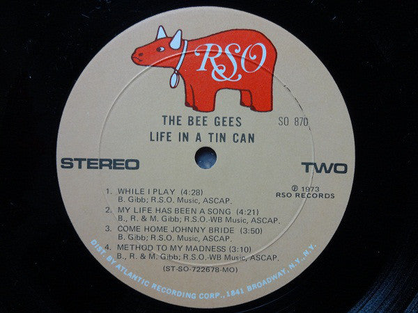 Bee Gees : Life In A Tin Can (LP, Album, Mon)