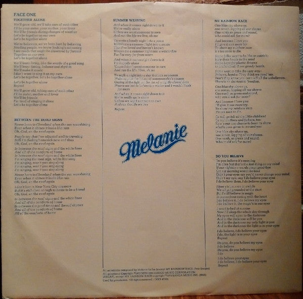 Melanie (2) : Stoneground Words (LP, Album, Gat)