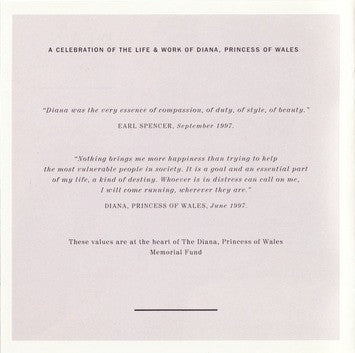 Various : Diana, Princess Of Wales Tribute (2xCD, Album, Comp)