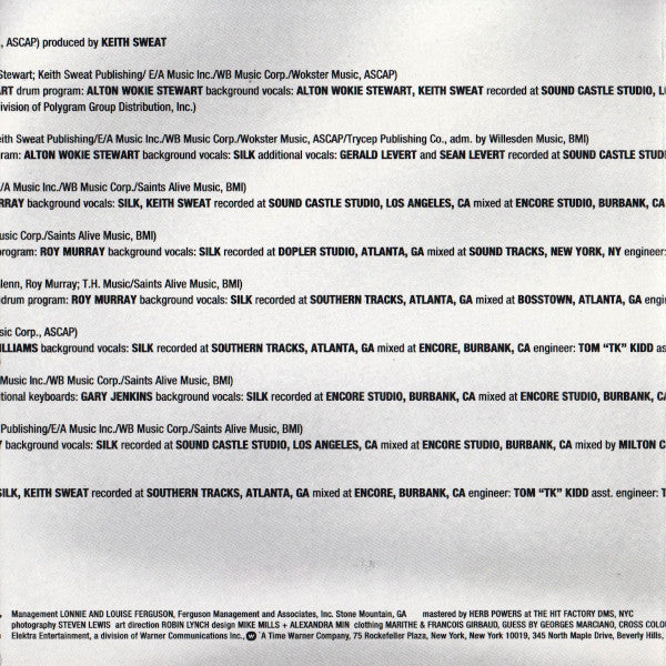 Silk (4) : Lose Control (CD, Album)