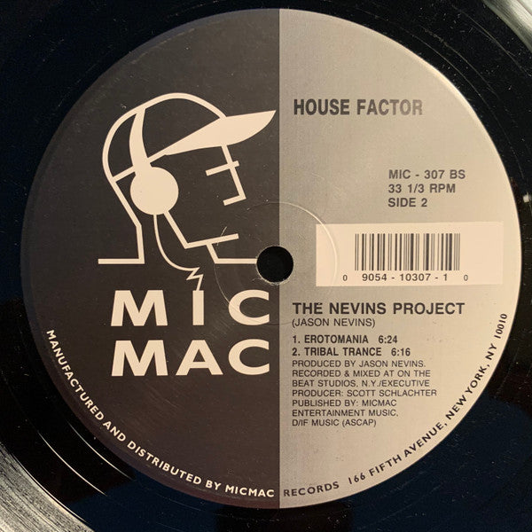 The Nevins Project : House Factor (12")
