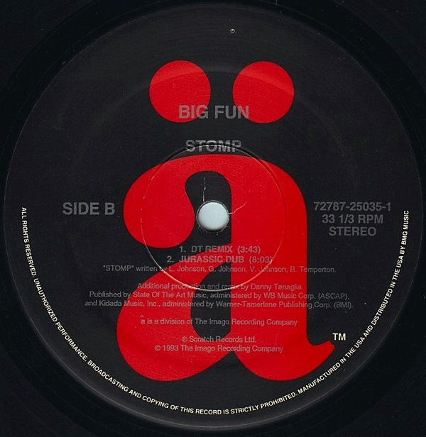 Big Fun II : Stomp (12")