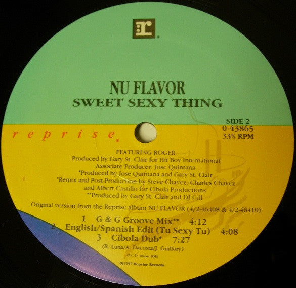 Nu Flavor : Sweet Sexy Thing (12")