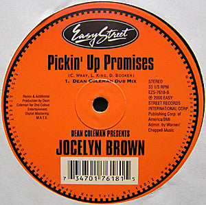 Jocelyn Brown : Pickin' Up Promises (Remixes) (12")