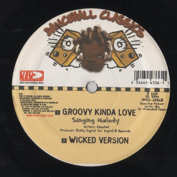 Shabba Ranks / Singing Melody : Wicked In Bed / Groovy Kinda Love (12", Single)