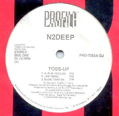 N2DEEP : Toss-Up (12", Promo)